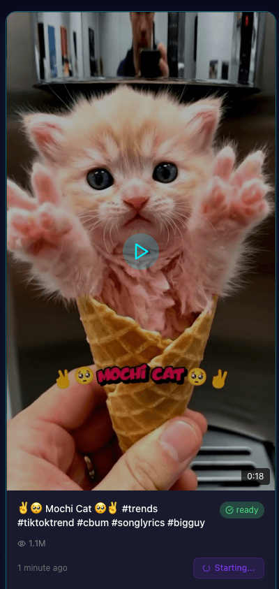 Clip library with searchable and organized video snippets